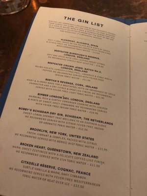 Menu photo 6 The Distillery London, XGL