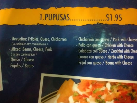 Menu photo 7 Las Pupusas Las Vegas, NV Menu photo 7 Las Pupusas Las Vegas, NV