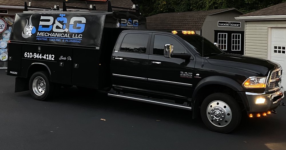 Slide of B&G Mechanical