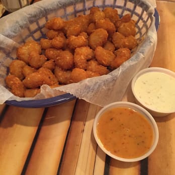 The Little Grill - Popcorn coconut shrimp with Rastas ranch and mango pineapple dipping sauce, yum! :) - Caribbean Near Me - Manhattan, Kansas The Little Grill - Popcorn coconut shrimp with Rastas ranch and mango pineapple dipping sauce, yum! :) - Caribbean Near Me - Manhattan, Kansas