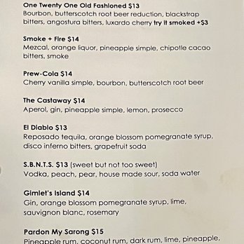 The Prewitt - Did I mention their unusual and tasty cocktails? YUM - Steakhouses Near Me - Plainfield, Indiana The Prewitt - Did I mention their unusual and tasty cocktails? YUM - Steakhouses Near Me - Plainfield, Indiana