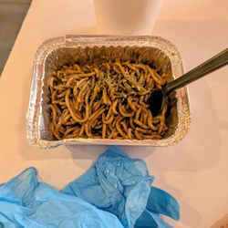 Shaking Crab - Hell's Kitchen - garlic noodles