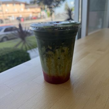 Buna Coffee House and Tea - Strawberry & Mango Matcha - Coffee & Tea Near Me - Inglewood, California