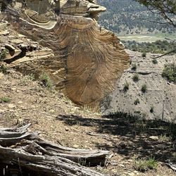 Chimney Rock National Monument - View from the top hike