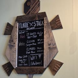 Signage inside