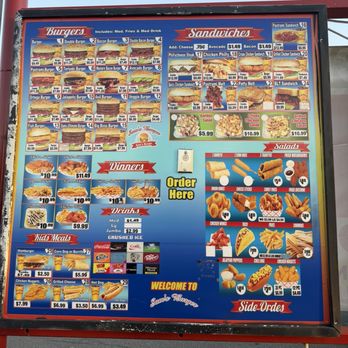 Sam's Burger - menu 5/16/26 - Burgers Near Me - Bakersfield, California Sam's Burger - menu 5/16/26 - Burgers Near Me - Bakersfield, California
