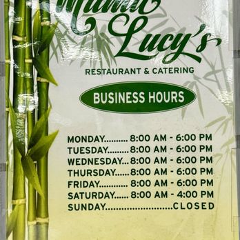 Mama Lucy's Kitchen - Business hours - Filipino Near Me - Lihue, Hawaii