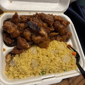China Wok - Orange chicken with a touch of burntness - Chinese Near Me - Hendersonville, Tennessee China Wok - Orange chicken with a touch of burntness - Chinese Near Me - Hendersonville, Tennessee
