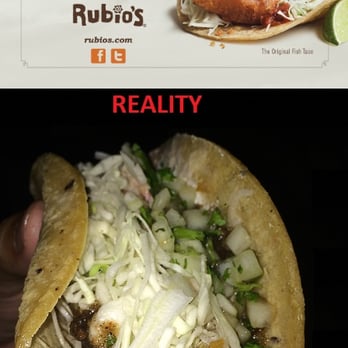 Rubio's Coastal Grill - Expecation VS Reality...pretty darn close! :D - Mexican Near Me - La Jolla, California Rubio's Coastal Grill - Expecation VS Reality...pretty darn close! :D - Mexican Near Me - La Jolla, California