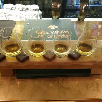 Celtic Whiskey Bar & Larder - The Chocolate Pairing Whiskey Flight was delicious! - Irish Near Me - Killarney, Kentucky Celtic Whiskey Bar & Larder - The Chocolate Pairing Whiskey Flight was delicious! - Irish Near Me - Killarney, Kentucky