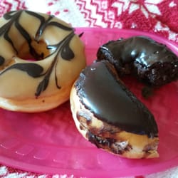 Dunkin Donuts - NOT exactly a healthy breakfast, but such a good treat!