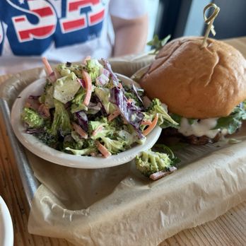 Revival Eastside Eatery - Weight of Glory Sandwich w/ Broccoli Slaw - Sandwiches Near Me - Waco, Texas