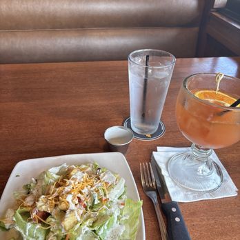 Timber Ridge Steakhouse - Side salad and Mai Tai! - Steakhouses Near Me - San Bernardino, California Timber Ridge Steakhouse - Side salad and Mai Tai! - Steakhouses Near Me - San Bernardino, California