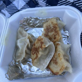 Peter Chang's China Grill - Pork dumplings -- fried - Chinese Near Me - Charlottesville, Virginia Peter Chang's China Grill - Pork dumplings -- fried - Chinese Near Me - Charlottesville, Virginia