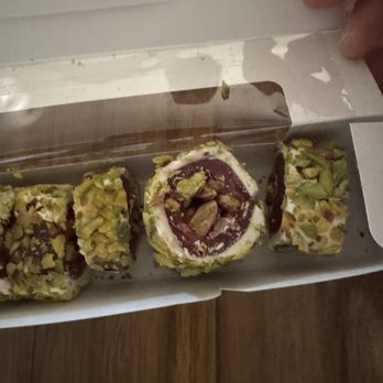 Pidde G - Pistachio and Pomegranate Turkish Delight - Mediterranean Near Me - Walnut Creek, California Pidde G - Pistachio and Pomegranate Turkish Delight - Mediterranean Near Me - Walnut Creek, California