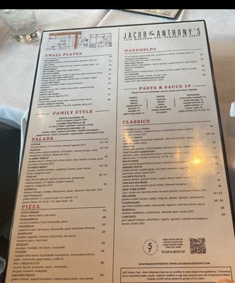 Menu photo 1 Jacob & Anthony's Italian Albany, NY Menu photo 1 Jacob & Anthony's Italian Albany, NY