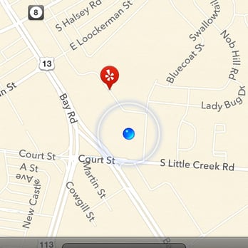 Starbucks - Map indicating the actual position of the Starbucks relative to the Yelp address - Coffee & Tea Near Me - Dover, Delaware Starbucks - Map indicating the actual position of the Starbucks relative to the Yelp address - Coffee & Tea Near Me - Dover, Delaware