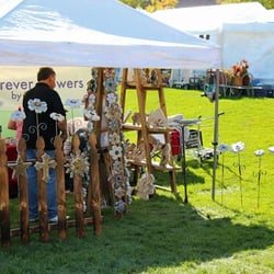 Apple Fest - Flower sculptures for your garden.