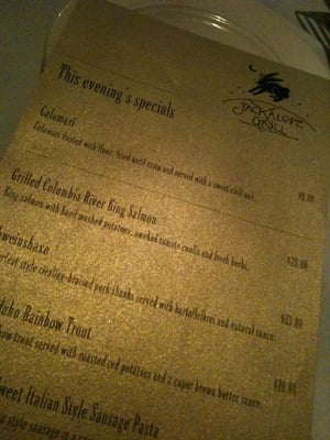 The Jackalope Grill by null