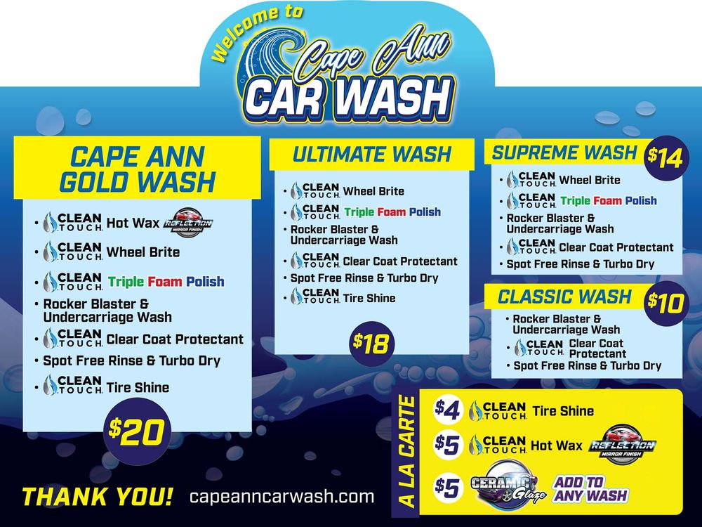 CAPE ANN CAR WASH GLOUCESTER Updated September 2024 20 Railroad