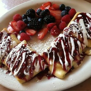 Katy's Place - Berry blintzes - Breakfast & Brunch Near Me - Carmel, California Katy's Place - Berry blintzes - Breakfast & Brunch Near Me - Carmel, California