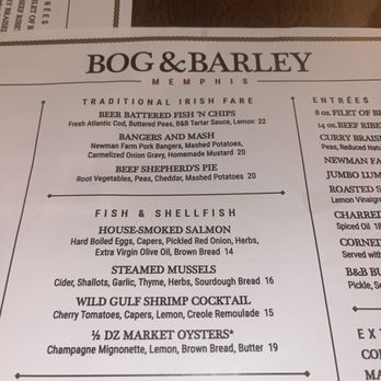 Bog & Barley - Get here. - Irish Near Me - Memphis, Tennessee