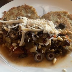 Grafted Wine Bar & Lounge - Sicilian potato pancakes.