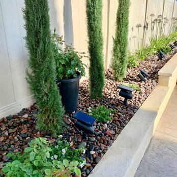 Flores Concrete - Decorative rock in flower planter. - Masonry/Concrete Near Me Flores Concrete - Decorative rock in flower planter. - Masonry/Concrete Near Me