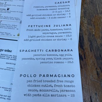 Madison - June 2024 Specials Menu - Italian Near Me - San Diego, California Madison - June 2024 Specials Menu - Italian Near Me - San Diego, California