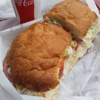 D&M Subs - a sandwich and a drink - Sandwiches Near Me - Escanaba, Michigan