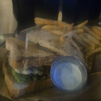 The Wheel - Grilled cheese smash burger with fries - Sports Bars Near Me - Wheeling, West Virginia The Wheel - Grilled cheese smash burger with fries - Sports Bars Near Me - Wheeling, West Virginia