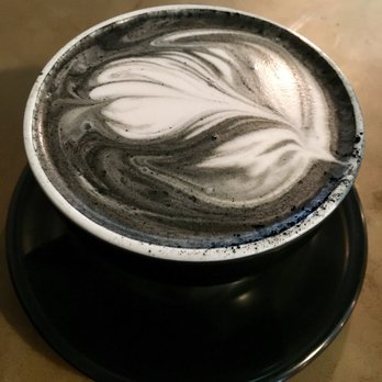 Werewolf Coffee Bar - Charcoal latte - Coffee & Tea Near Me - Chicago, Illinois
