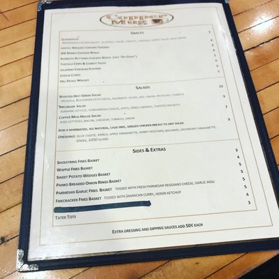 Menu photo 1 Copper Mug Walled Lake, MI