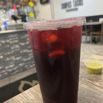 Compas Tacos - Jicama with guava aqua - Tacos Near Me - Lake Elsinore, California