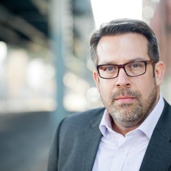 Happy Hour Headshot Philadelphia - Under the L train