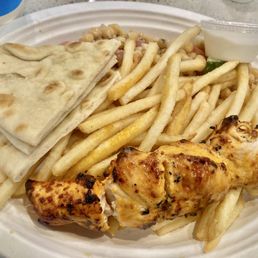 Chicken Kabob plate Chicken Kabob plate