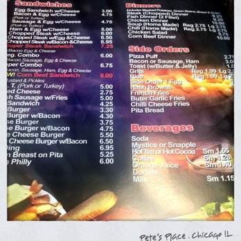 Pete's Place - Fast Food Near Me - Chicago, Illinois