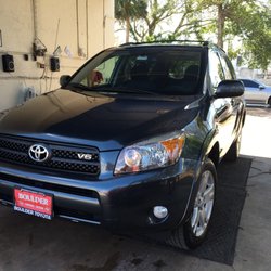 Crisp Hand Car Wash - Customer's 2007 Toyota gets a wash & wax to preserve the original paint.