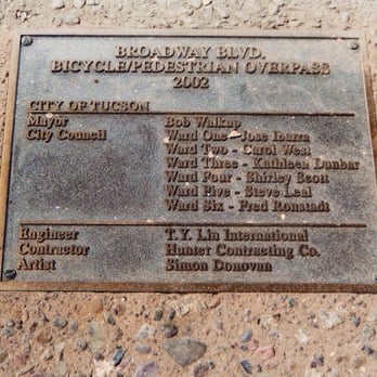 Rattlesnake Bridge - Bike path info - Public Art Near Me - Tucson, Arizona