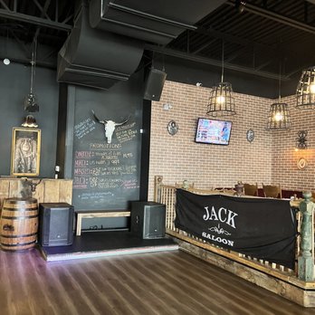 Jack Saloon - a bar with a chalkboard sign on the wall - Desserts Near Me - Vaudreuil-Dorion, Quebec Jack Saloon - a bar with a chalkboard sign on the wall - Desserts Near Me - Vaudreuil-Dorion, Quebec