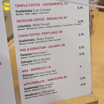 Document Coffee Bar - Coffee & Tea Near Me - Los Angeles, California