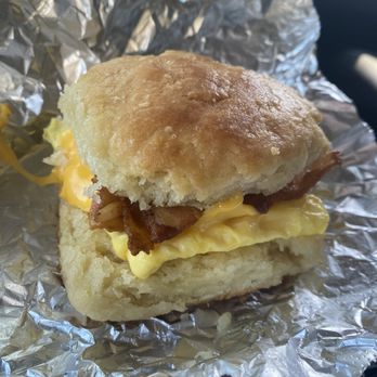 Miss Kittys Biscuits & More - Bacon, egg, and cheese biscuit - Food Trucks Near Me - Clermont, Georgia Miss Kittys Biscuits & More - Bacon, egg, and cheese biscuit - Food Trucks Near Me - Clermont, Georgia