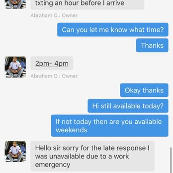 Onofre’s Construction - Poor customer service. No shows TWICE and no communication prior. AVOID THEM THEY WILL STAND YOU UP - Handyman Near Me Onofre’s Construction - Poor customer service. No shows TWICE and no communication prior. AVOID THEM THEY WILL STAND YOU UP - Handyman Near Me