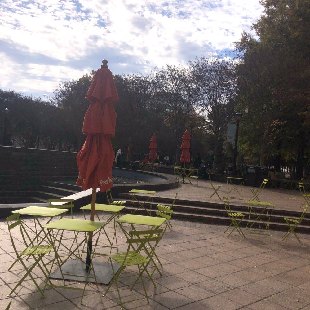 Tables to eat at
