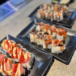 Daikon Korean BBQ - Dragon roll, lion king and the Atlantis