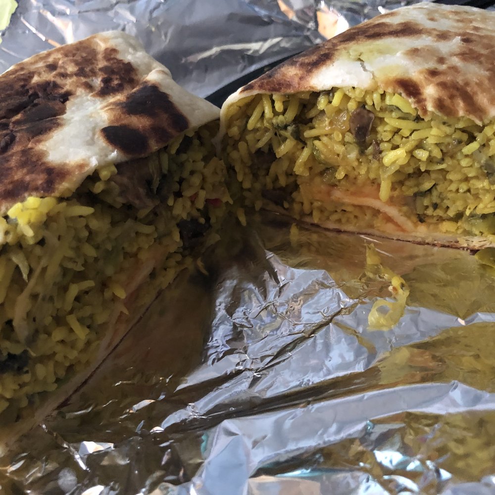 Appu's Cafe - Maharaja Burrito - MMmmmm... - Vegan Near Me - Long Beach, California Appu's Cafe - Maharaja Burrito - MMmmmm... - Vegan Near Me - Long Beach, California