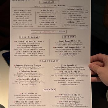 Root Down - Menu - New American Near Me - Denver, Colorado Root Down - Menu - New American Near Me - Denver, Colorado