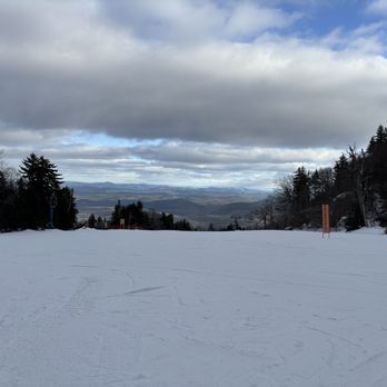 Gore Mountain - View from the top at Saddle Lodge. - Ski Resorts Near Me - North Creek, New York Gore Mountain - View from the top at Saddle Lodge. - Ski Resorts Near Me - North Creek, New York