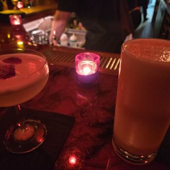 The Vandalist - Death by Daiquiri (left) & Foxy Lady (right)...fantastic - $17/each - Cocktail Bars Near Me - Whittier, California The Vandalist - Death by Daiquiri (left) & Foxy Lady (right)...fantastic - $17/each - Cocktail Bars Near Me - Whittier, California