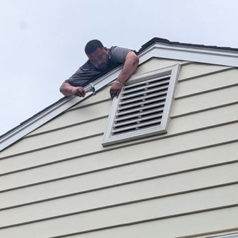 Low Cost Roofing - A great repair job to my broken aluminum siding. - Roofing Near Me - Falls Church, Virginia Low Cost Roofing - A great repair job to my broken aluminum siding. - Roofing Near Me - Falls Church, Virginia